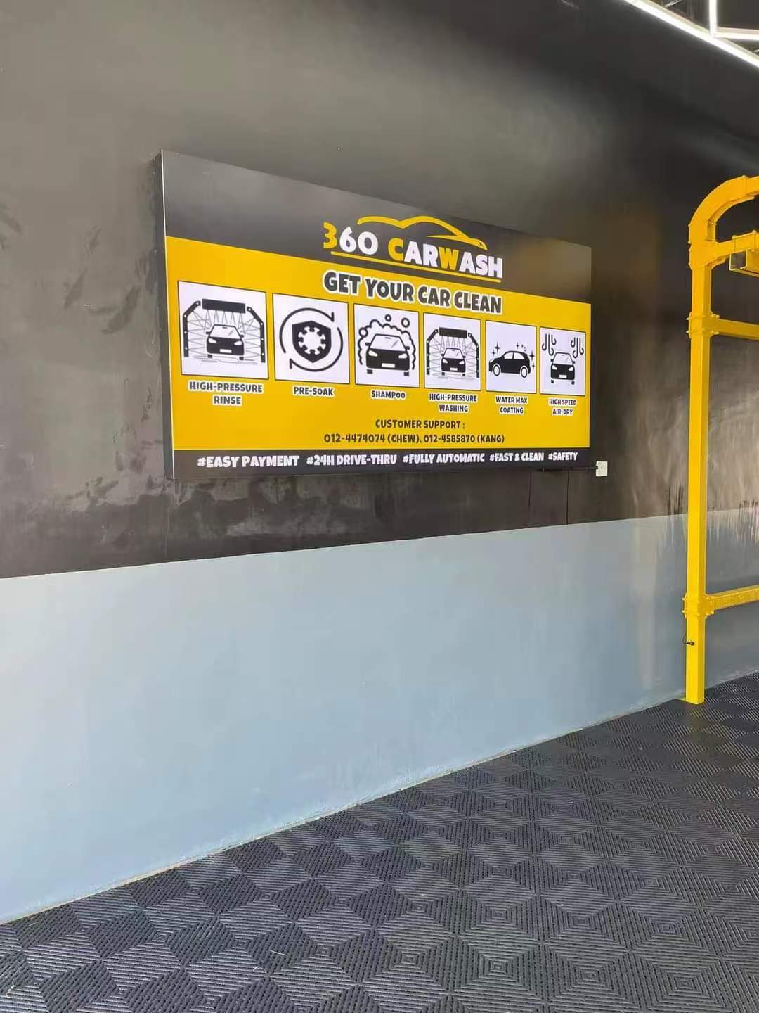 Malaysia S11S Touchless Car Wash Project