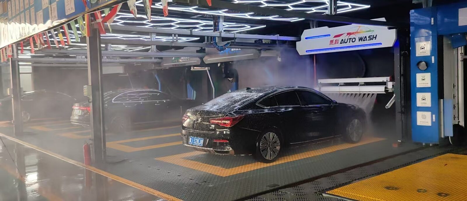 Zhike automatic wash equipment for larger vehicle projects